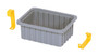 Vestil Plastic Drip Pan With Brackets For Multi-Purpose Drum Truck/Cradle - Gray