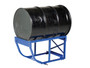 Vestil Steel Economy Rotating Drum Cart - 31-3/4 In. x 19 In. x 21-1/2 In. 800 lb - Blue