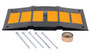Vestil Rubber Middle Section Asphalt Hardware - 20-5/16 In. x 35-1/4 In. x 2-7/16 In. 60000 lb - Black