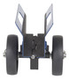 Vestil Steel Heavy Duty Adjustable Panel Dolly With Glass Filled Nylon Casters 12 In x 12-1/4 In x - 12-1/4 In 1500 lb - Blue