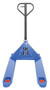 Vestil Steel Economy Hand Pallet Truck - 64 In. x 27 In. x 48 In. 4000 lb - Blue