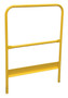 Vestil Steel Hand Rail - 36 In. Wide For Steel Personnel Work Platform Models - Yellow