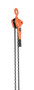 Vestil Steel Professional Lever Hoist - 20 Ft. Lift Height 6,000 lb - Orange