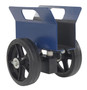 Vestil Steel Heavy Duty Adjustable Panel Dolly With Mold On Rubber Casters 12 In x 12-1/4 In x - 12-1/4 In 1200 lb - Blue