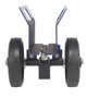 Vestil Steel Heavy Duty Adjustable Panel Dolly With Mold On Rubber Casters 12 In x 12-1/4 In x - 12-1/4 In 1200 lb - Blue