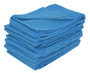 Vestil Non-Woven Cotton Both Sides General Duty Quilted Moving Pads - 80 In. x 72 In. x 1 In. 12 Pack - Blue