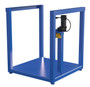 Vestil Steel Ergonomic Electric/Hydraulic Post-Crank Worker Platform - 36-1/4 In. x 37-3/16 In. x 42-5/8 In. 500 lb - Blue