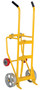 Vestil Steel Drum Truck Cradle With Semi-Steel Wheels - 20-1/16 In. x 23-11/16 In. x 60-5/8 In. 1000 lb - Yellow