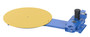 Vestil Steel Low Profile Powered Carousel - 50 In. Table Diameter 4000 lb Blue / - Yellow