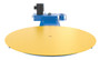 Vestil Steel Low Profile Powered Carousel - 50 In. Table Diameter 4000 lb Blue / - Yellow