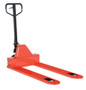 Vestil Steel Low Profile Pallet Truck - 64 In. x 27 In. x 48 In. 4000 lb - Red