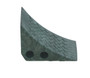 Vestil Recycled Polypropylene Plastic Wheel Chock - 10-1/4 In. x 7-1/2 In. x 7-1/2 In. - Green