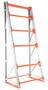Vestil Steel Reel Rack Starter Kit - 36 In. x 51 In. x 120 In. 6000 lb - White/Orange