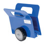 Vestil Steel Light Duty Door and Panel Dolly With Poly-On-Poly Casters - 10 In. x 6-15/16 In. x 9-9/16 In. 350 lb - Blue