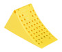 Vestil Plastic Large Wheel Chock - 18-1/2 In. x 7-1/4 In. x 9 In. - Yellow