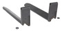 Vestil Steel Stacker Drum/Roll/Reel Forks - 1,200 lb - Black