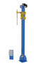 Vestil Factory Installed Steel Powered Mast Option For Low Profile Powered Carousel Blue / - Yellow