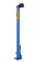 Vestil Factory Installed Steel Powered Mast Option For Low Profile Powered Carousel Blue / - Yellow