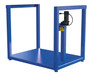 Vestil Steel Ergonomic Electric/Hydraulic Post-Crank Worker Platform - 36-1/4 In. x 49-3/16 In. x 42-5/8 In. 500 lb - Blue