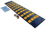 Vestil Rubber Speed Hump Asphalt Hardware - 110-3/4 In. x 23-1/2 In. x 1-5/8 In. 40000 lb Black / - Yellow