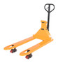 Vestil Steel Low Profile Economy Pallet Truck with Scale - 67-1/2 In. x 27 In. x 47 In. 5000 lb - Yellow