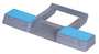 Vestil Plastic Pallet Truck Chock - 27-3/16 In. x 15-3/8 In. x 3-1/8 In. - Blue