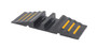 Vestil Molded Rubber Hose/Cable Crossover Bridge - 32-5/8 In. x 12 In. x 3-1/2 In. 2400 lb - Black