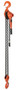 Vestil Steel Professional Lever Hoist - 5 Ft. Lift Height 12,000 lb - Orange