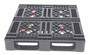 Vestil High Density Polyethylene Pallet - 48 In. x 40 In. x 6 In. 8000 lb Static - Black