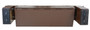 Vestil Steel Hand Pump Edge-O-Dock Leveler - 72 In. Ramp Width x 36-5/8 In. Ramp Length 15,000 lb - Brown