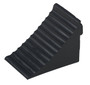 Vestil Molded Rubber Wheel Chock - 10 In. x 7 In. x 7-3/4 In. - Black
