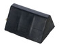 Vestil Molded Rubber Jumbo Wheel Chock - 12 In. x 18 In. x 8 In. - Black