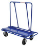 Vestil Steel Drywall/Panel Cart With Rubber Wheels - 48 In. x 23 In. x 48 In. 3000 lb - Blue