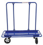 Vestil Steel Drywall/Panel Cart With Rubber Wheels - 48 In. x 23 In. x 48 In. 3000 lb - Blue