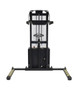 Vestil Steel Fixed Fork Lift Stacker - 62 In. Raised Height 2,000 lb Black / - Yellow