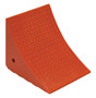 Vestil Urethane Jumbo Wheel Chock - 17-1/2 In. x 14-7/8 In. x 15 In. 30 Ton - Orange