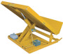 Vestil Steel Lift Table - 48 In. x 48 In. AC Powered 460 Volt 3 Phase 2,000 lb - Yellow