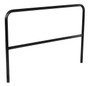 Vestil Steel Safety Railing - 6 Ft. Length - Black