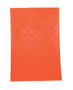 Vestil Urethane Jumbo Wheel Chock with Steel Studs - 17 In. x 14-1/2 In. x 14-1/2 In. 30 Ton - Orange