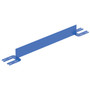 Vestil Steel Toe Board For Pipe Safety Railing - 3 Ft. Length - Blue