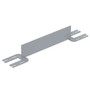 Vestil Steel Toe Board For Pipe Safety Railing - 2 Ft. Length - Silver