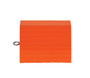 Vestil Urethane Standard Eye Bolt Wheel Chock - 6 In x 9-1/2 In. x 8 In. 20 Ton - Orange
