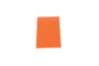 Vestil Glass Beads/Aluminum Reflective Sheeting - 3 In. x 6 In. - Orange