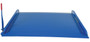 Vestil Steel Truck Dock Board - 60 In. x 60 In. 15,000 lb - Blue