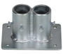 Vestil Galvanized Steel Double Socket Without Toe Board For VDKR Models