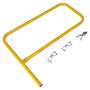 Vestil Steel Pipe Safety Railing Gate P-Shaped - 36 In. x 36 In. - Yellow