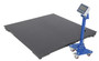 Vestil Steel Low Profile Floor Scale - 60 In. x 60 In. 4,000 lb - Black
