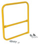 Vestil Steel Pipe Safety Railing Gate B-Shaped - 36 In. x 36 In. - Yellow