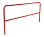 Vestil Steel Safety Railing - 8 Ft. Length - Red