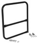 Vestil Steel Pipe Safety Railing Gate B-Shaped - 36 In. x 36 In. - Black